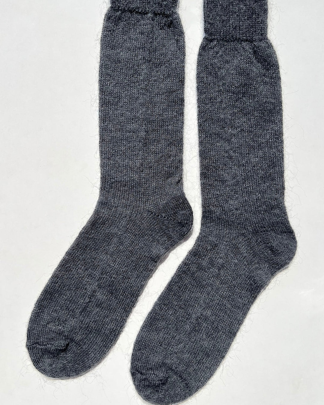 Le Bon Shoppe | Mohair Veil Socks | Charcoal