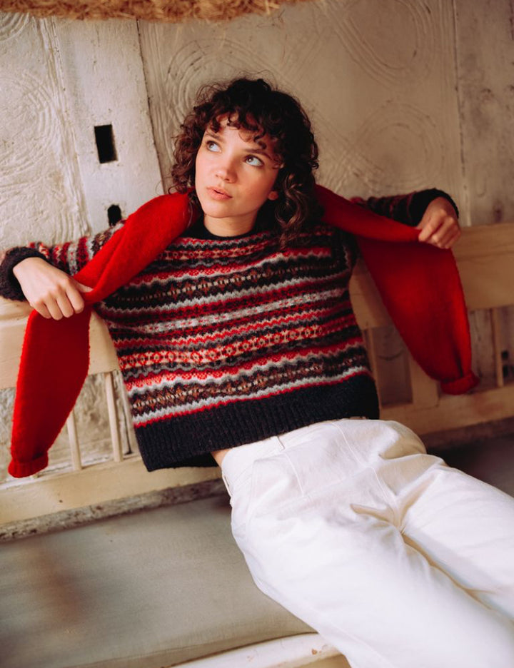 Sideline | Poppy Jumper | Black Mix