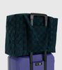 Baggu | Large Cloud Carry On | Navy Green Check