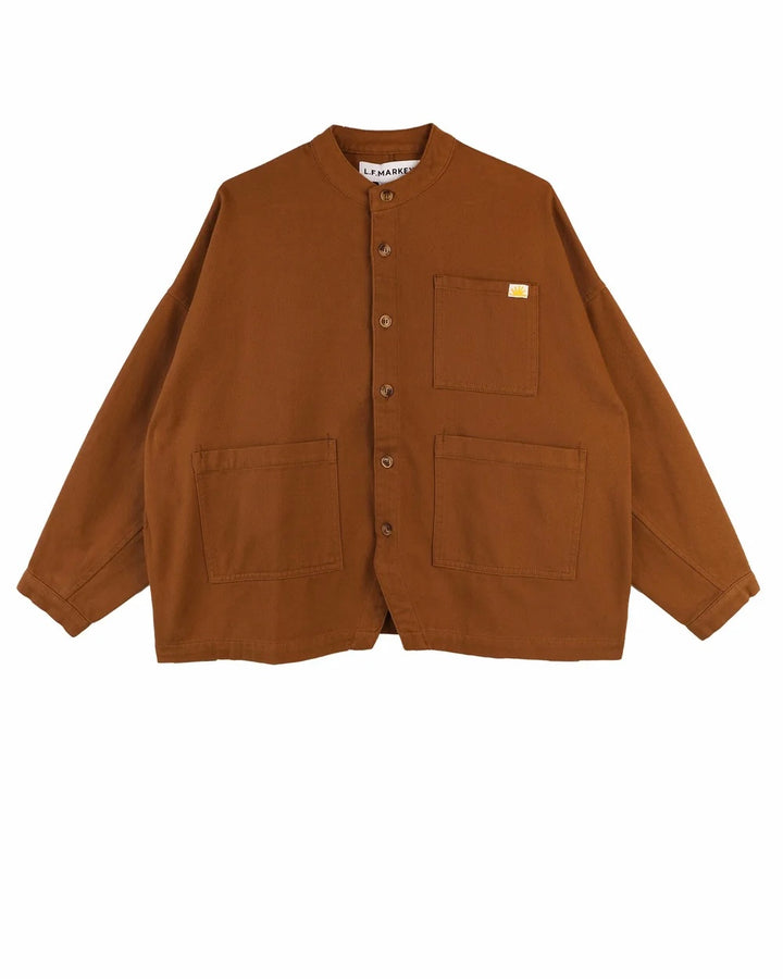 LF Markey | Oversized Chore Coat | Tobacco