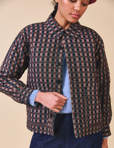 Sideline | Halo Jacket | Check Pattern