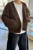 Le Bon Shoppe | Alpaca Sweater Jacket | Wood