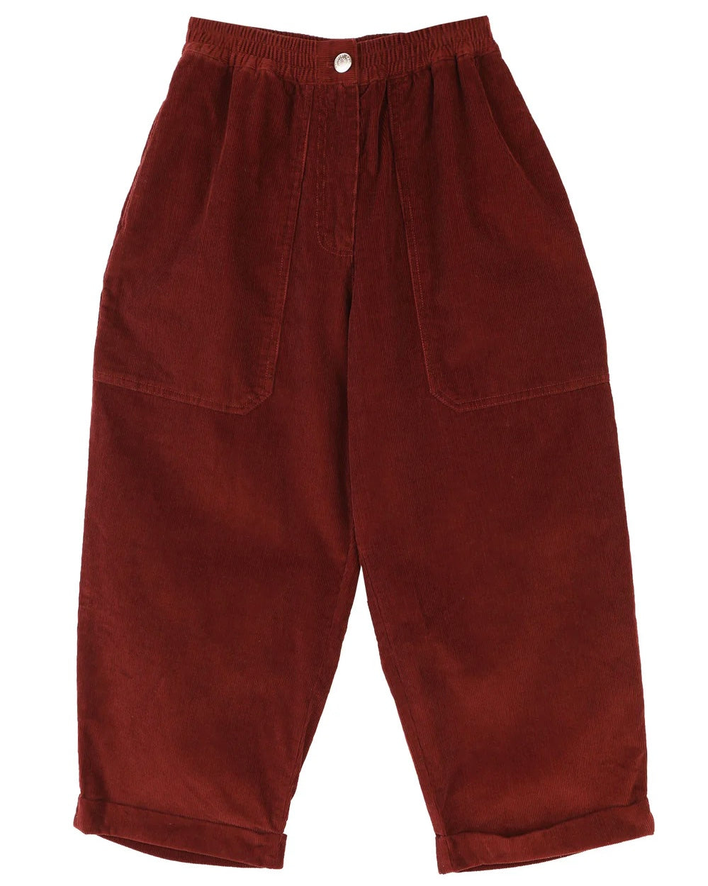 LF Markey | Beckett Crop Trousers | Oxblood