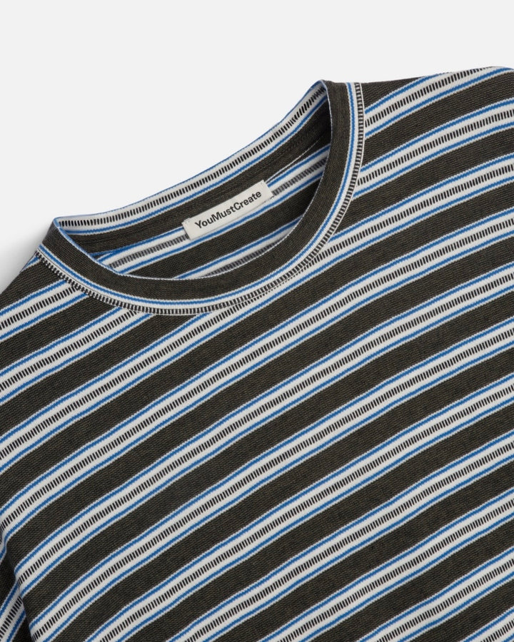 YMC | Triple T Shirt | Dark Green Multi