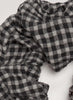 YMC | Scrunchie | Black grey check