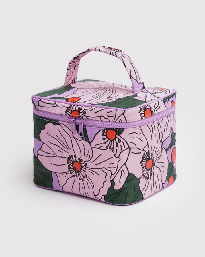 Baggu | Large Cosmetic Case | Pink Poppy