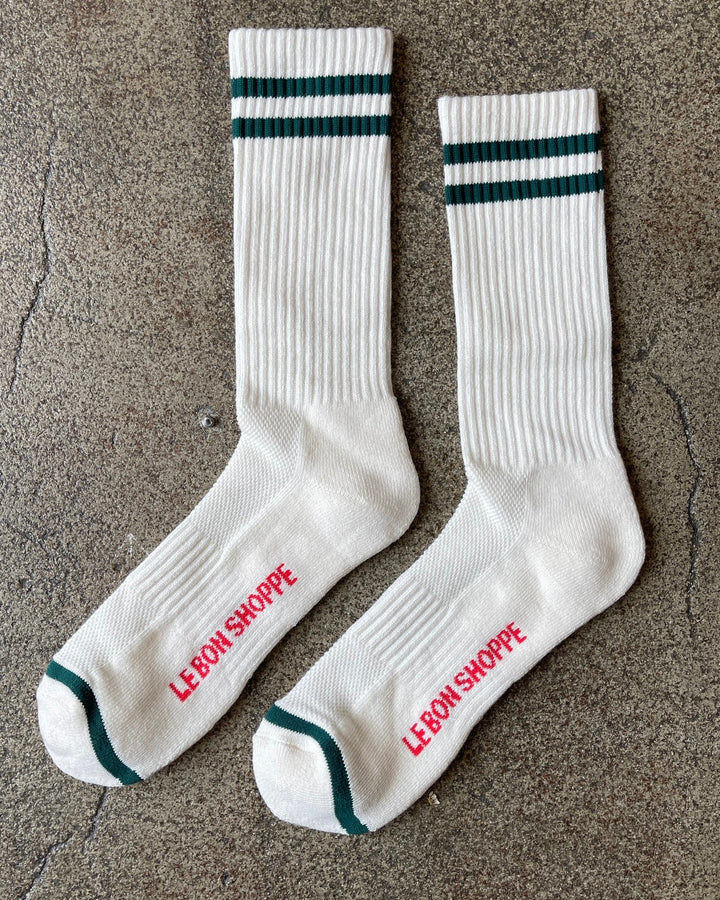 Le Bon Shoppe | Extended Boyfriend Socks | Parchment