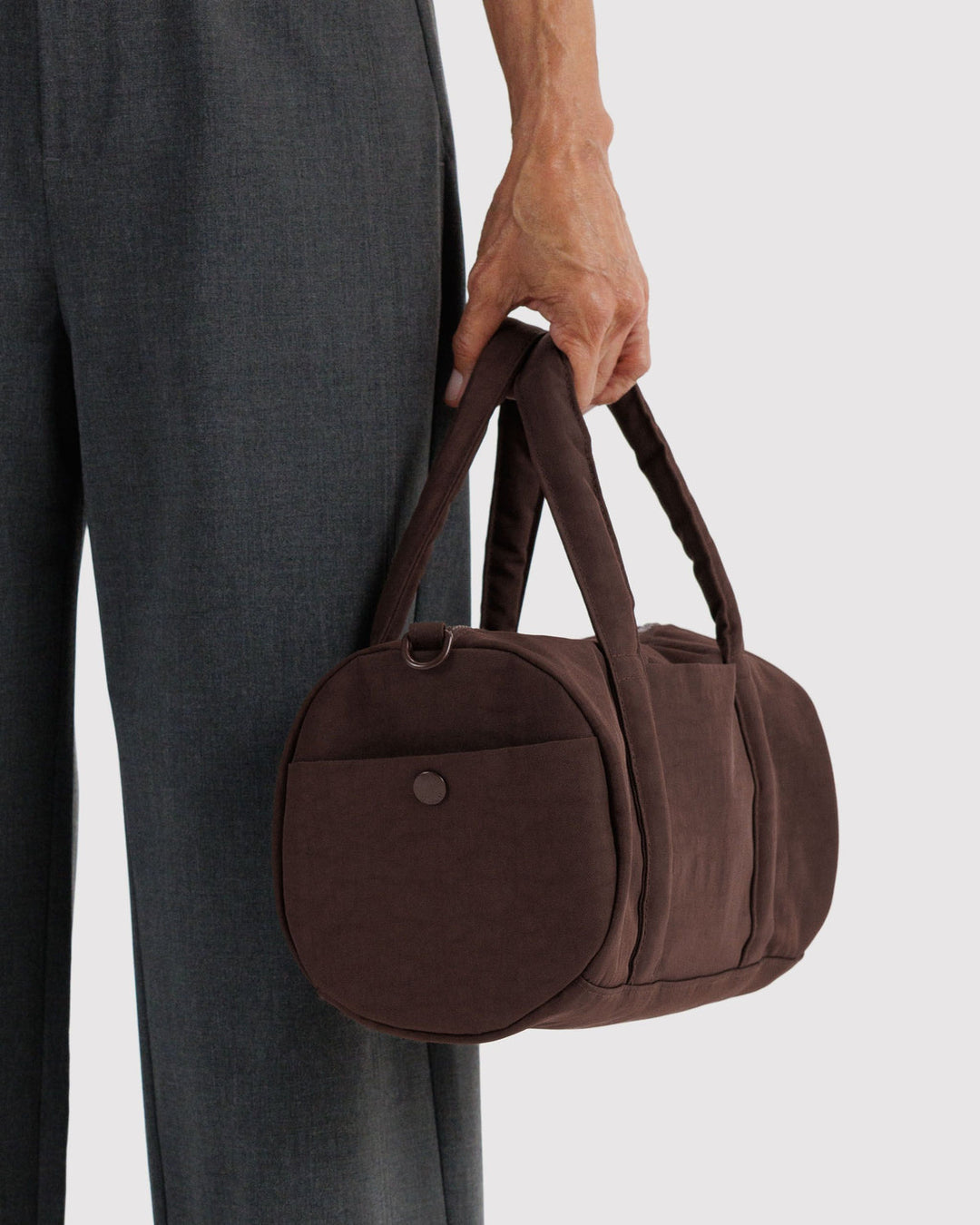 Baggu | Nylon Duffel Bag | Coffee