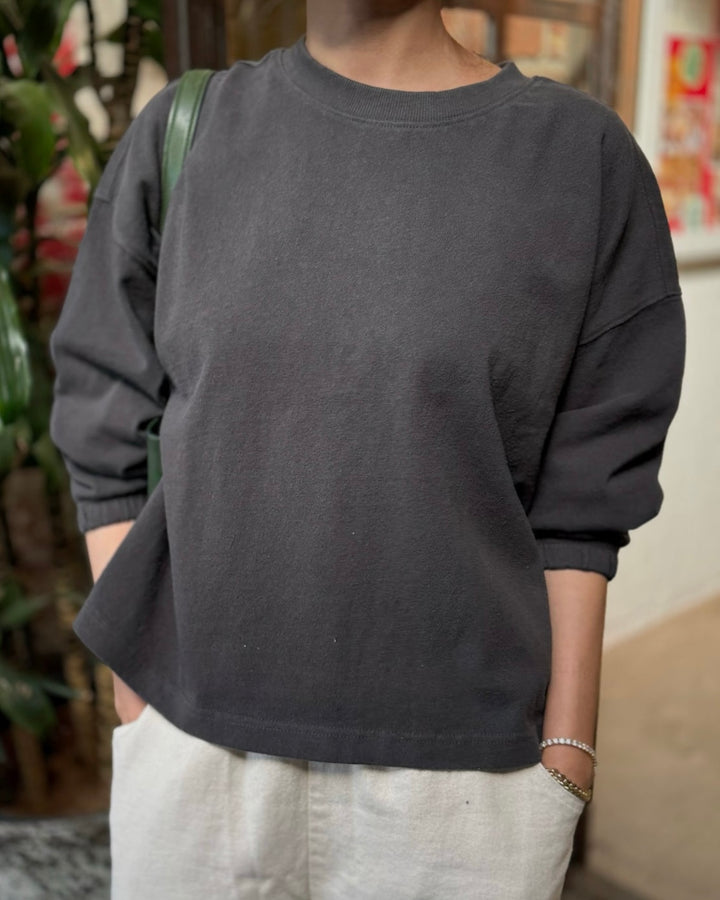 Le Bon Shoppe | Naturelle Tee | Slate Grey