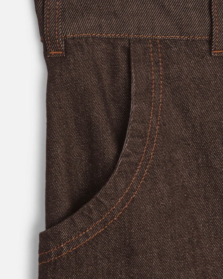YMC | Twisted seam trousers | Brown