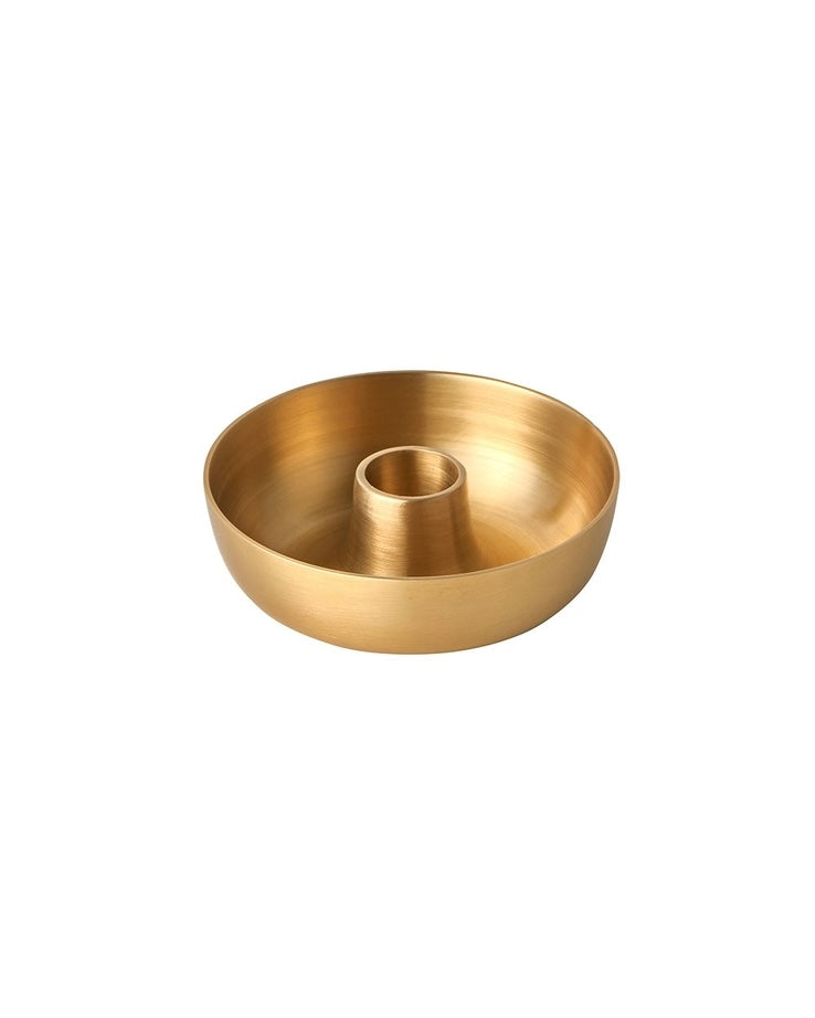 Fog Linen | Brass Candle Holder