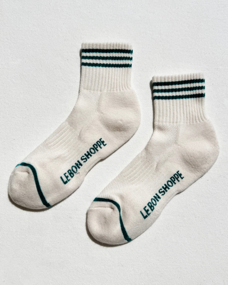 Le Bon Shoppe | Girlfriend Socks | Egret