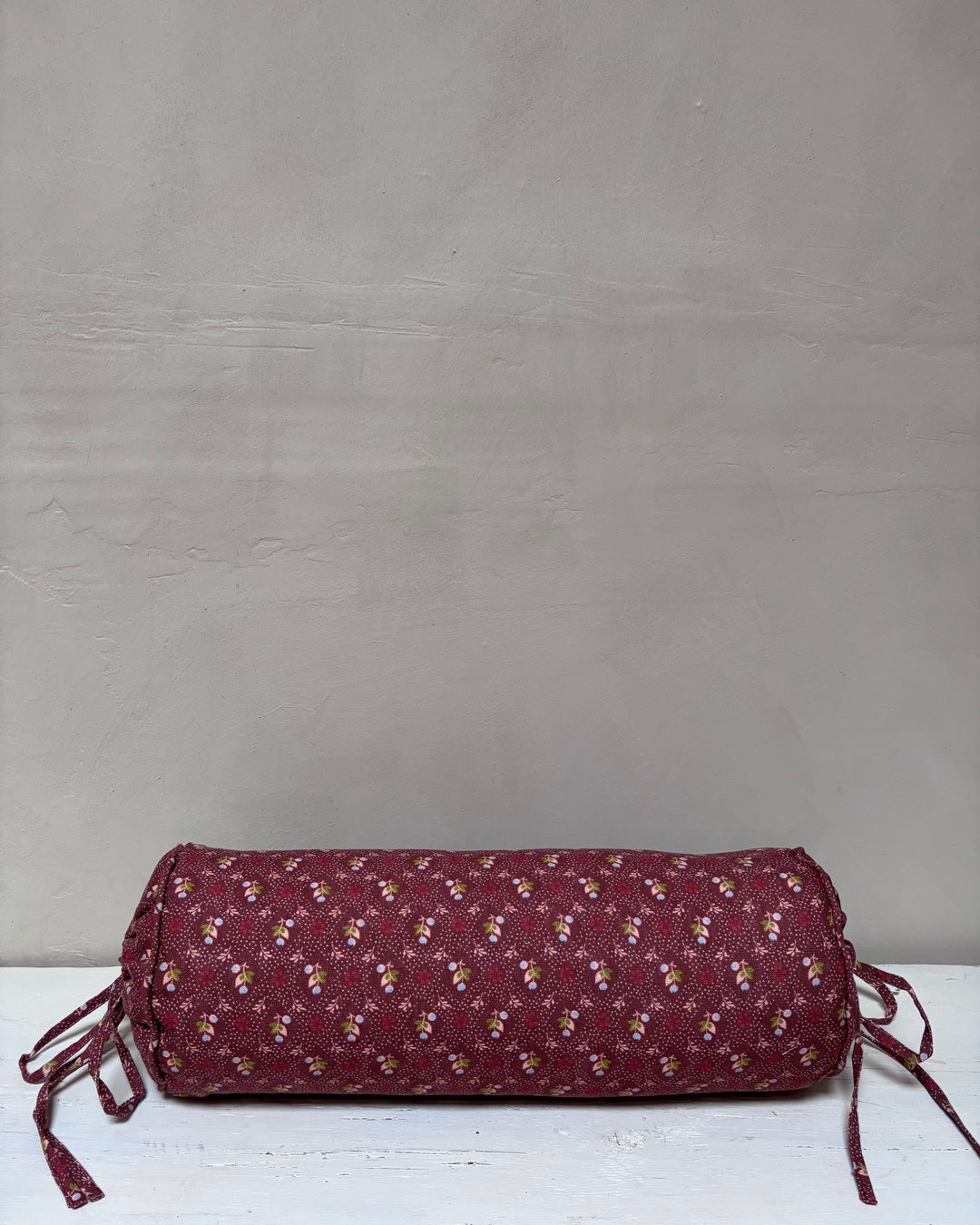 Linen Bolster Cushion | Tahiti Cacao