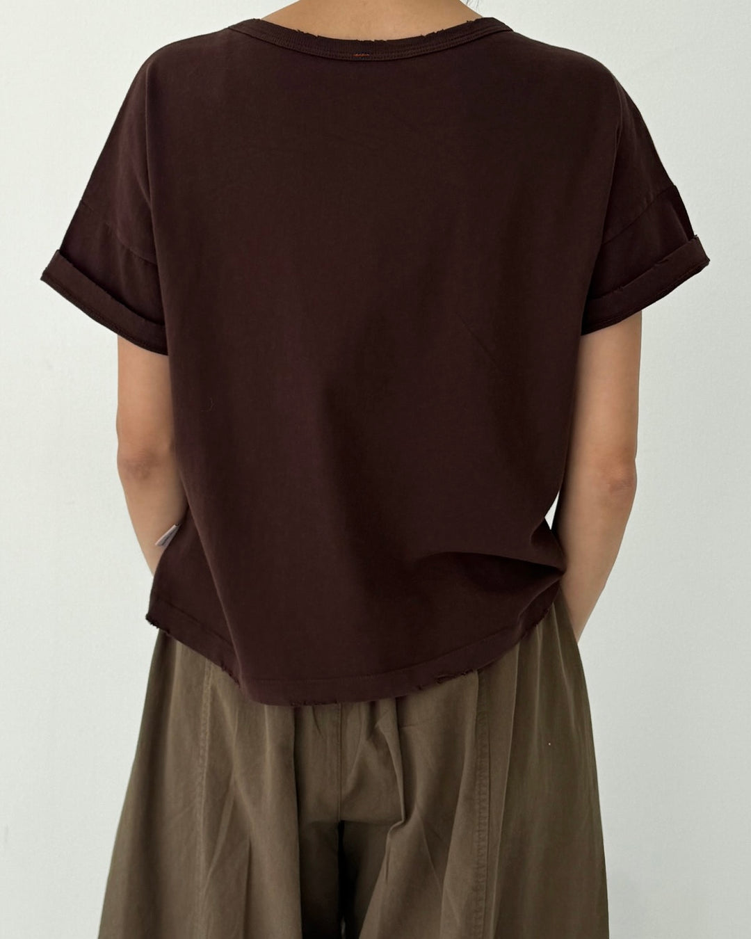 Le Bon Shoppe | Vintage Fille Tee | Dark Cacao