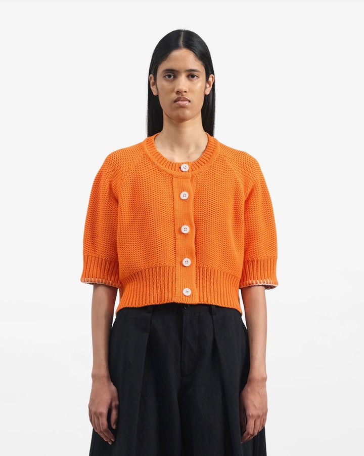 YMC | Kwai Cardigan | Honeycomb Handstitch