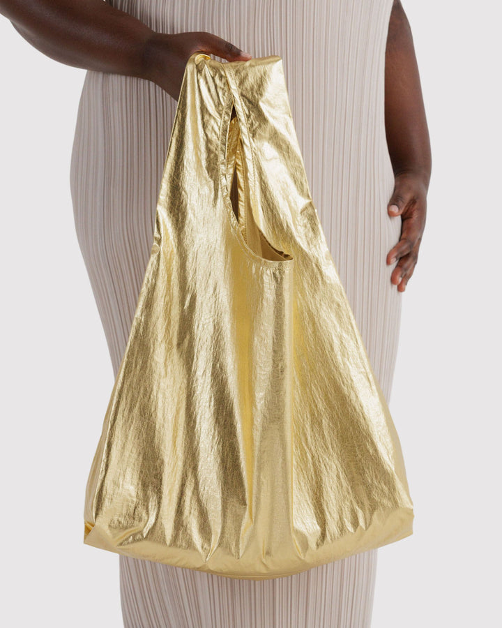Baggu | Reusable Bag | Gold Metallic