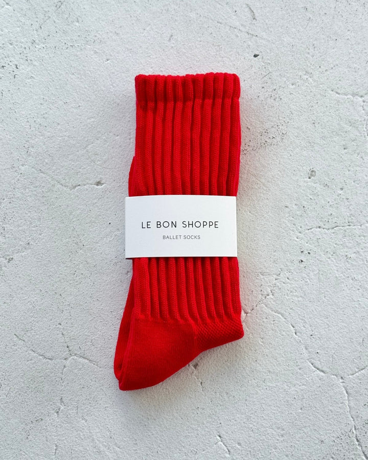 Le Bon Shoppe | Ballet socks | Strawberry