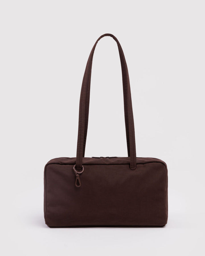 Baggu | Nylon Bowler Bag | Coffee