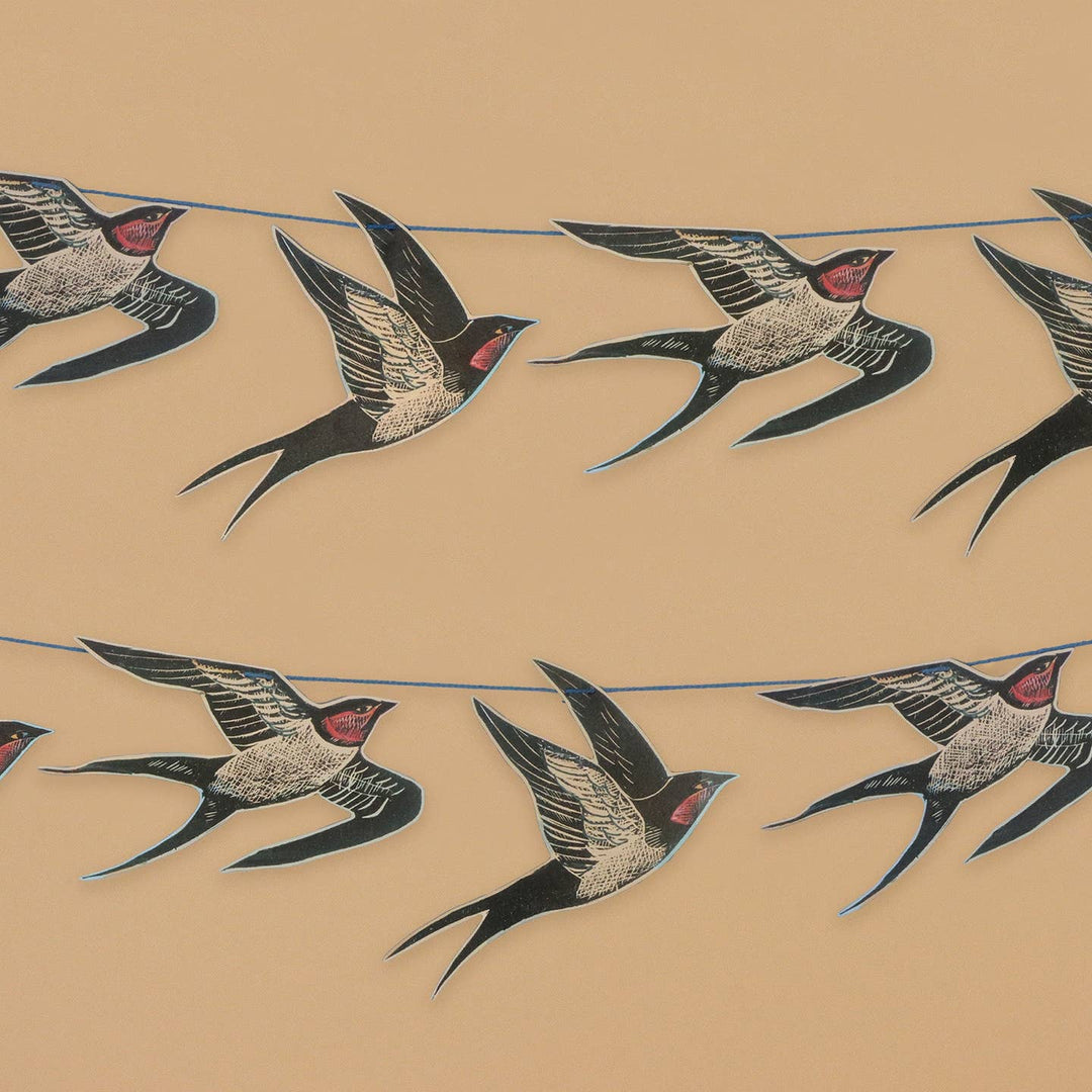 Art Angels | Cornish swallows Garland
