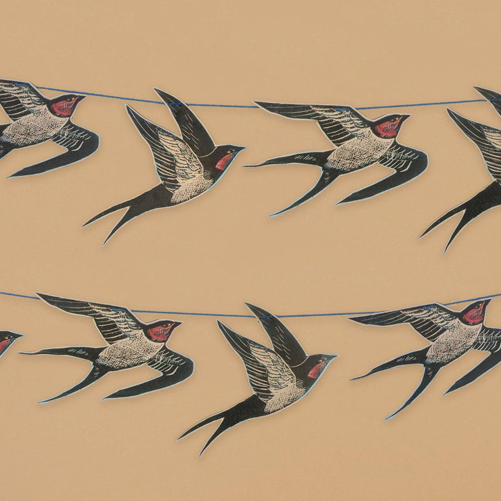 Art Angels | Cornish swallows Garland