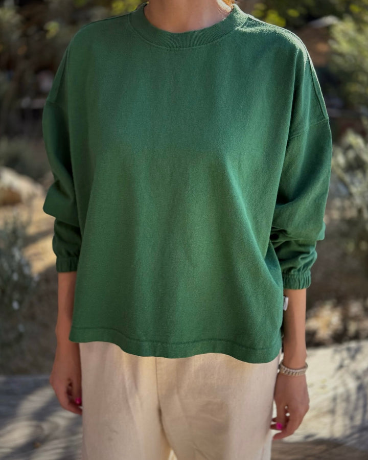 Le Bon Shoppe | Naturelle Tee | Moss Green