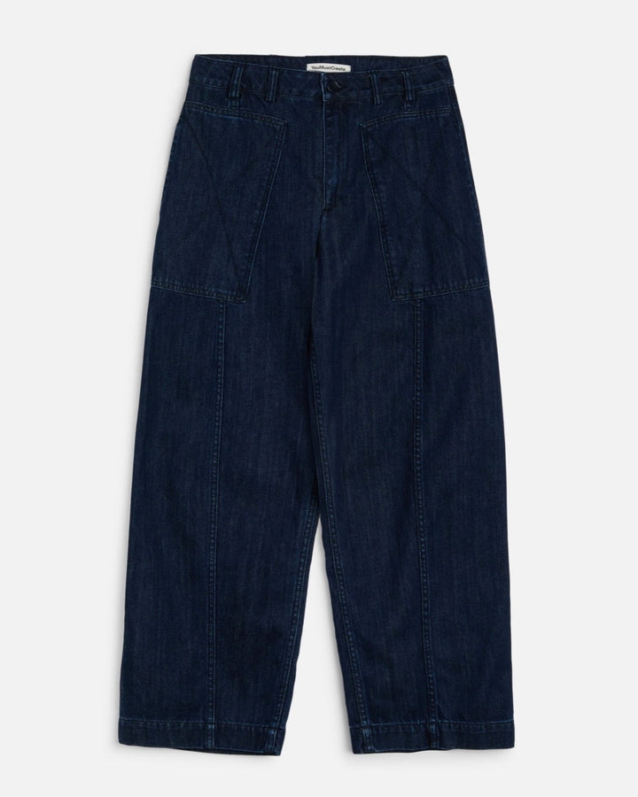 YMC | Peggy Trousers | Indigo