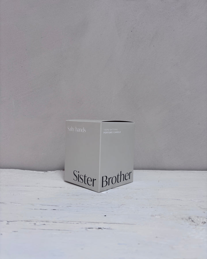 Sister Brother | Candle | Salty Hands
