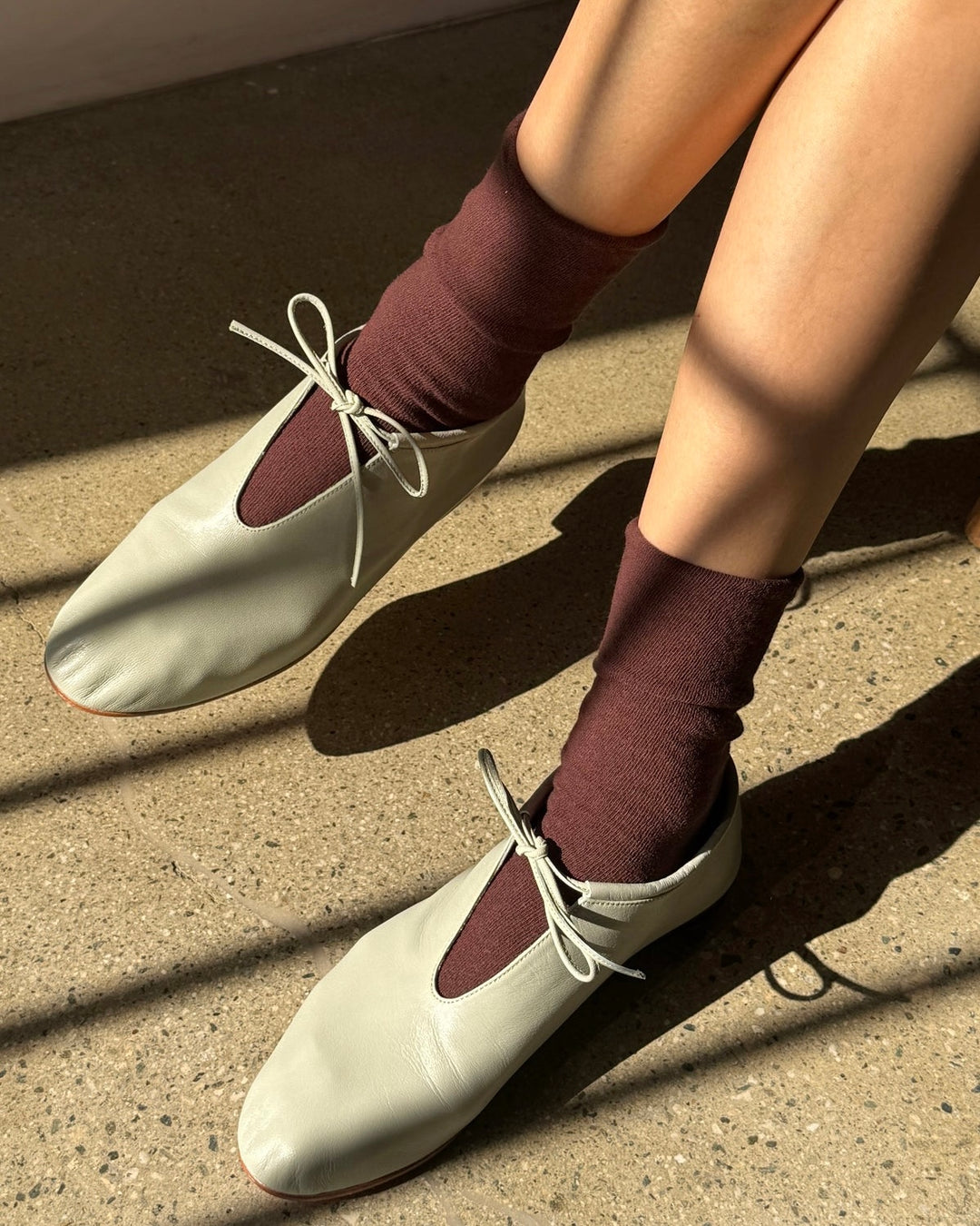 Le Bon Shoppe | Breezy Sneaker socks | Dark Cacao