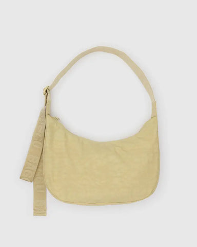 Baggu | Medium Crescent Nylon bag | Butter