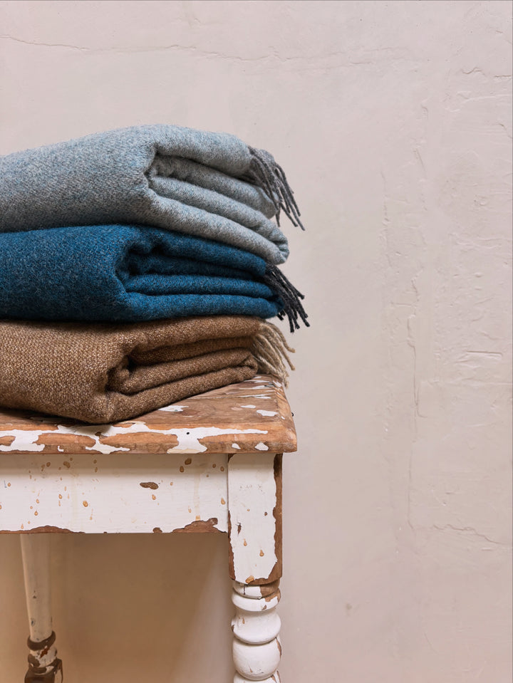 McNutt | Collection Blanket | Chestnut Reversible