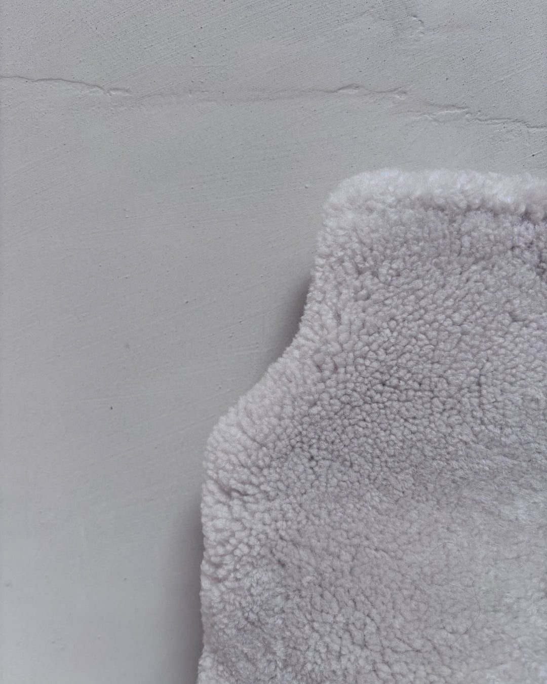 Sheepskin Hot Water Bottle Cover | Cream