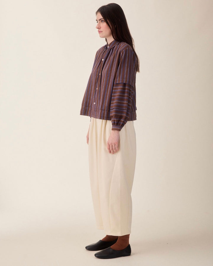 Sideline | Lotta Shirt | Chocolate Stripe