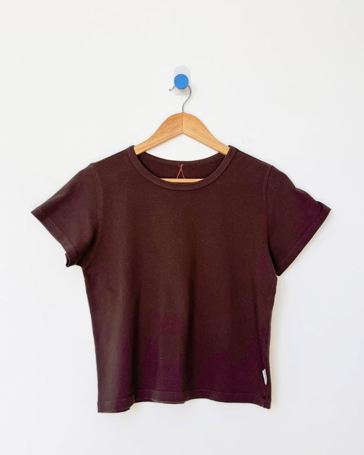 Le Bon Shoppe | The Little Boy tee | Dark Cacao