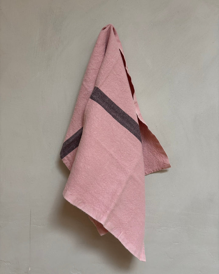 Charvet Editions | French Linen tea towel | Petal