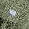 Molloy & Sons | Basket Weave Blanket | Landscape Green