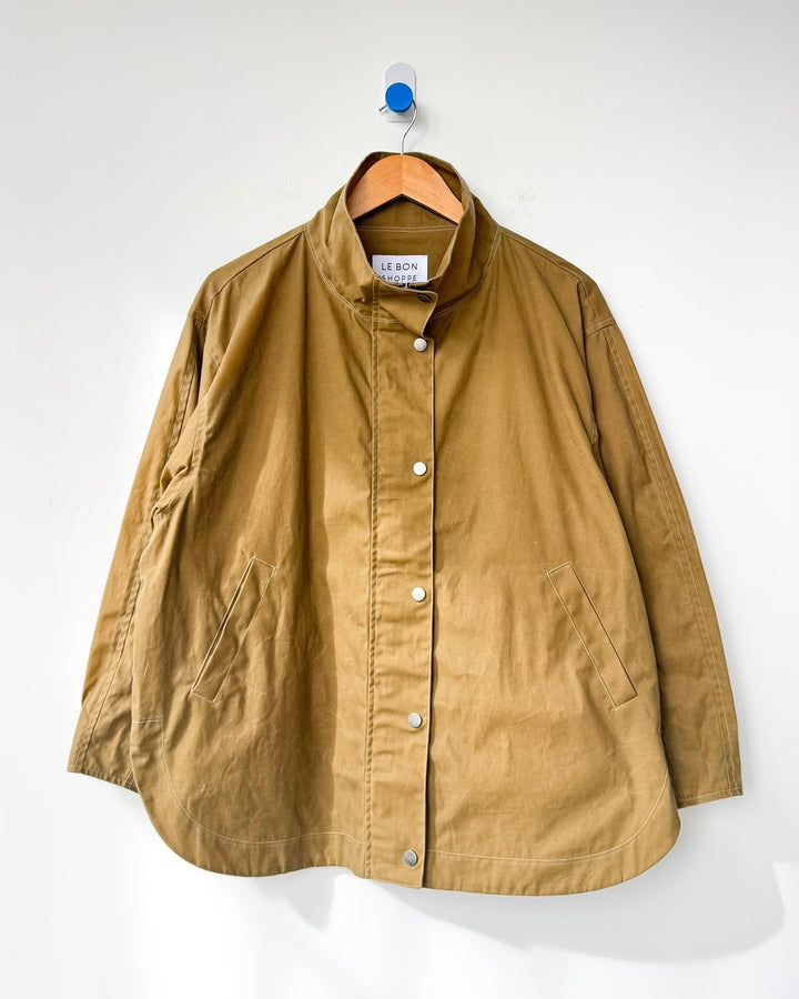 Le Bon Shoppe | Blair Waxed jacket | Khaki