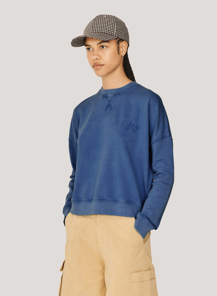 YMC | Almost Grown Sweatshirt | Blue