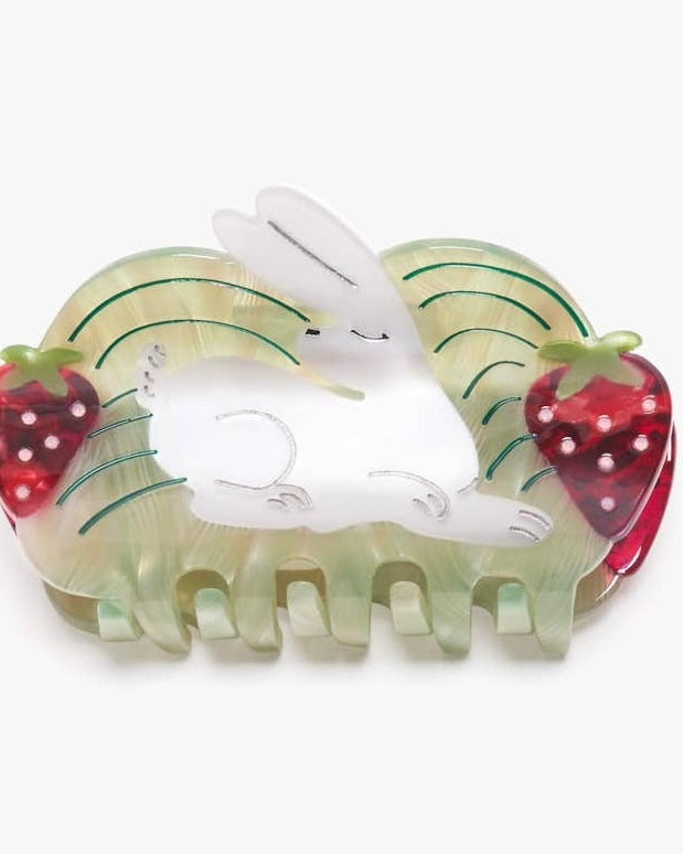 Winona Irene | Strawberry Fields white rabbit claw