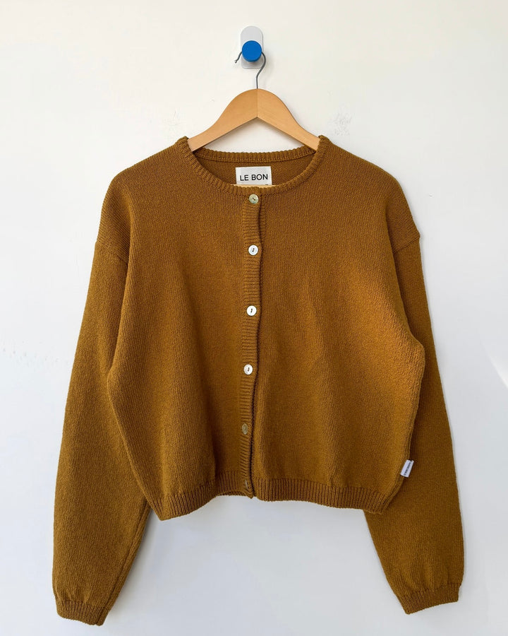 Le Bon Shoppe | Cotton Leila Cardigan | Dijon