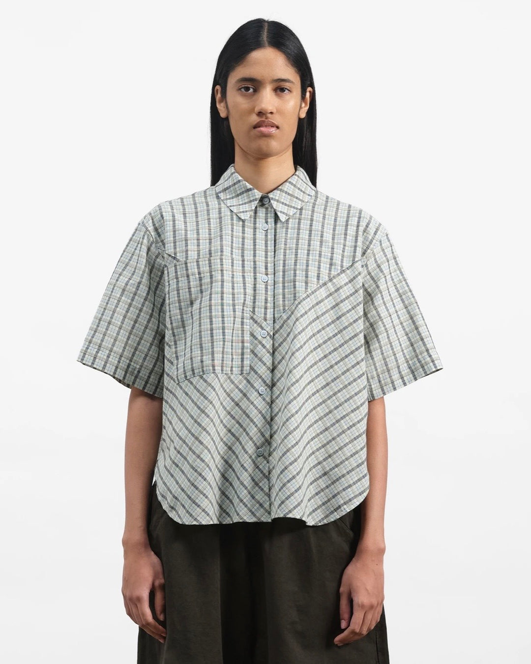 YMC | Eva Shirt | Cutting Table Check