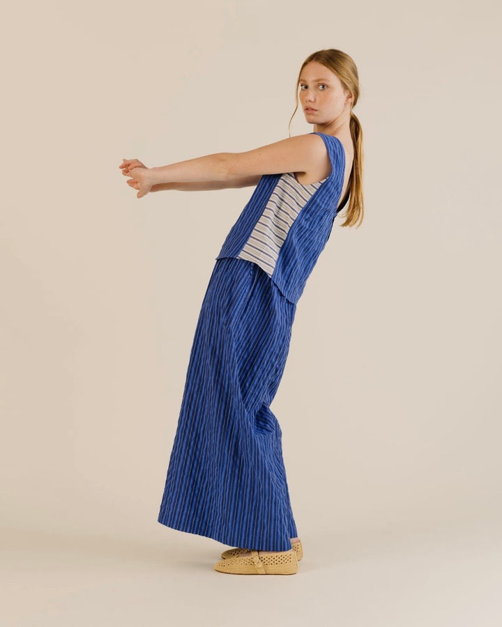 Sideline | Anna Trousers | Cobalt Stripe