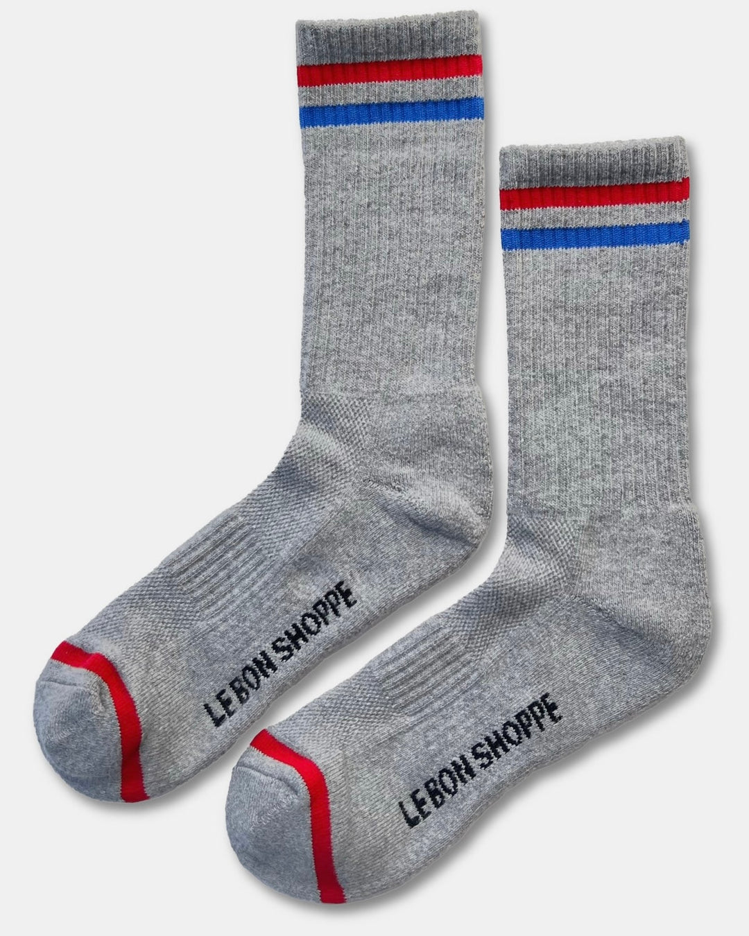 Le Bon Shoppe | Extended Boyfriend Socks | True Grey