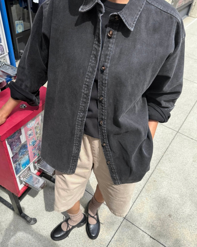 Le Bon Shoppe | Theo Jacket | Black Denim