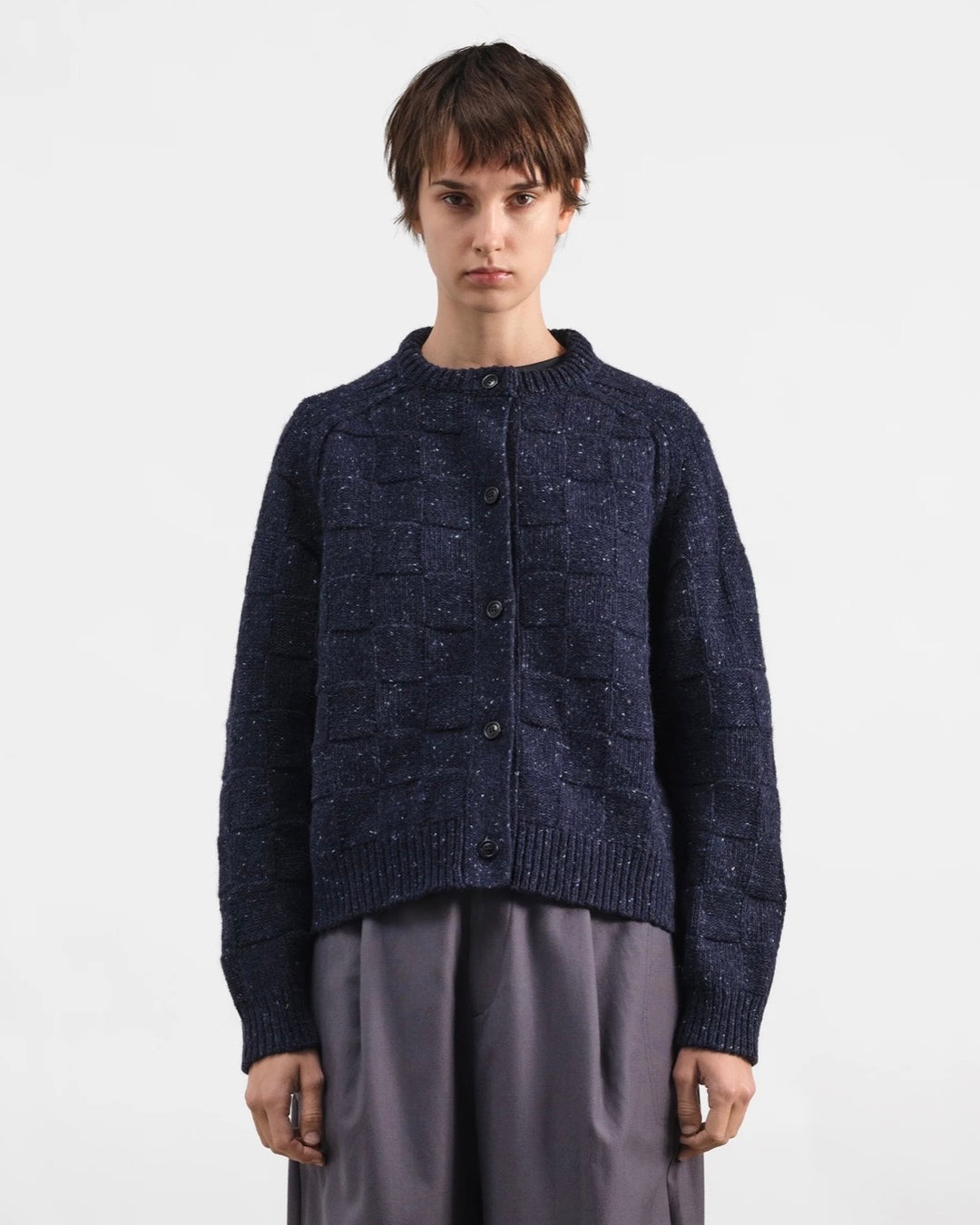 YMC | Atomic Cardigan | Navy