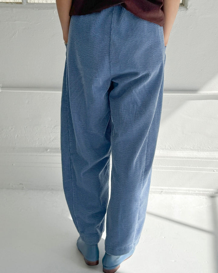Le Bon Shoppe | Soft Corduroy Arc pants | Blue