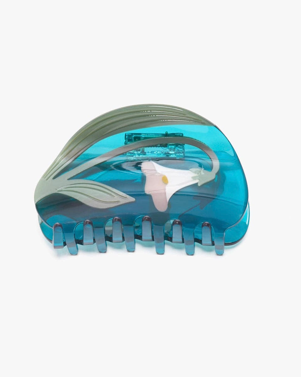Winona Irene | Alba White vine flower claw | Teal