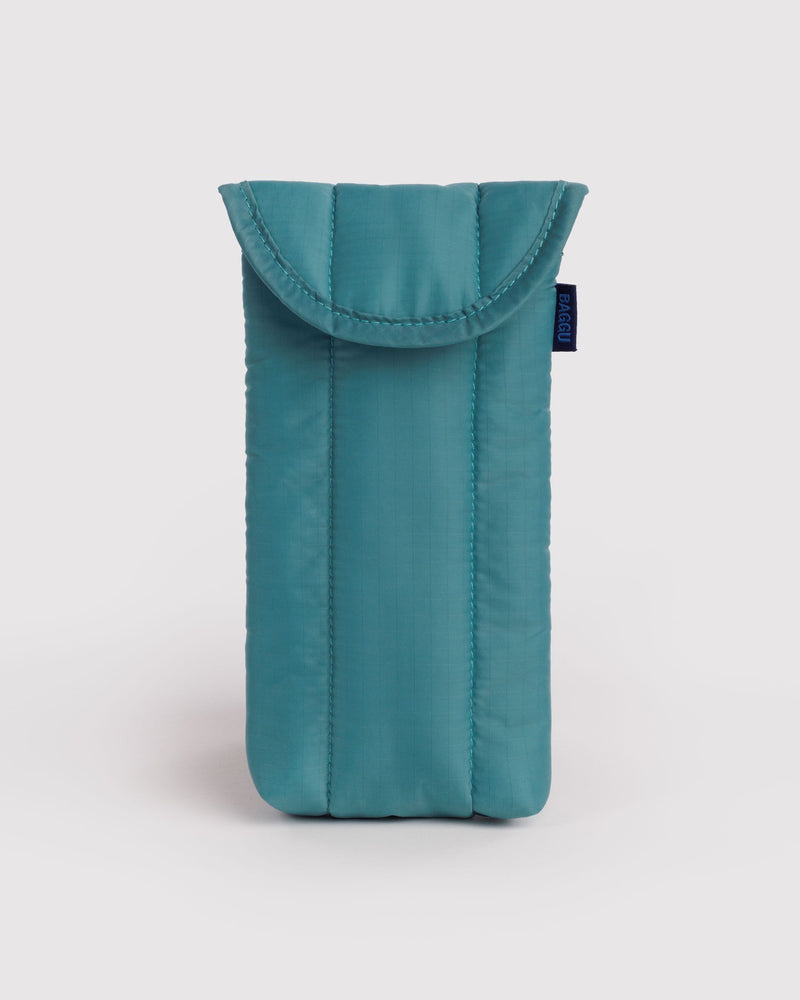 Baggu | Puffy Glasses Sleeve | Peacock