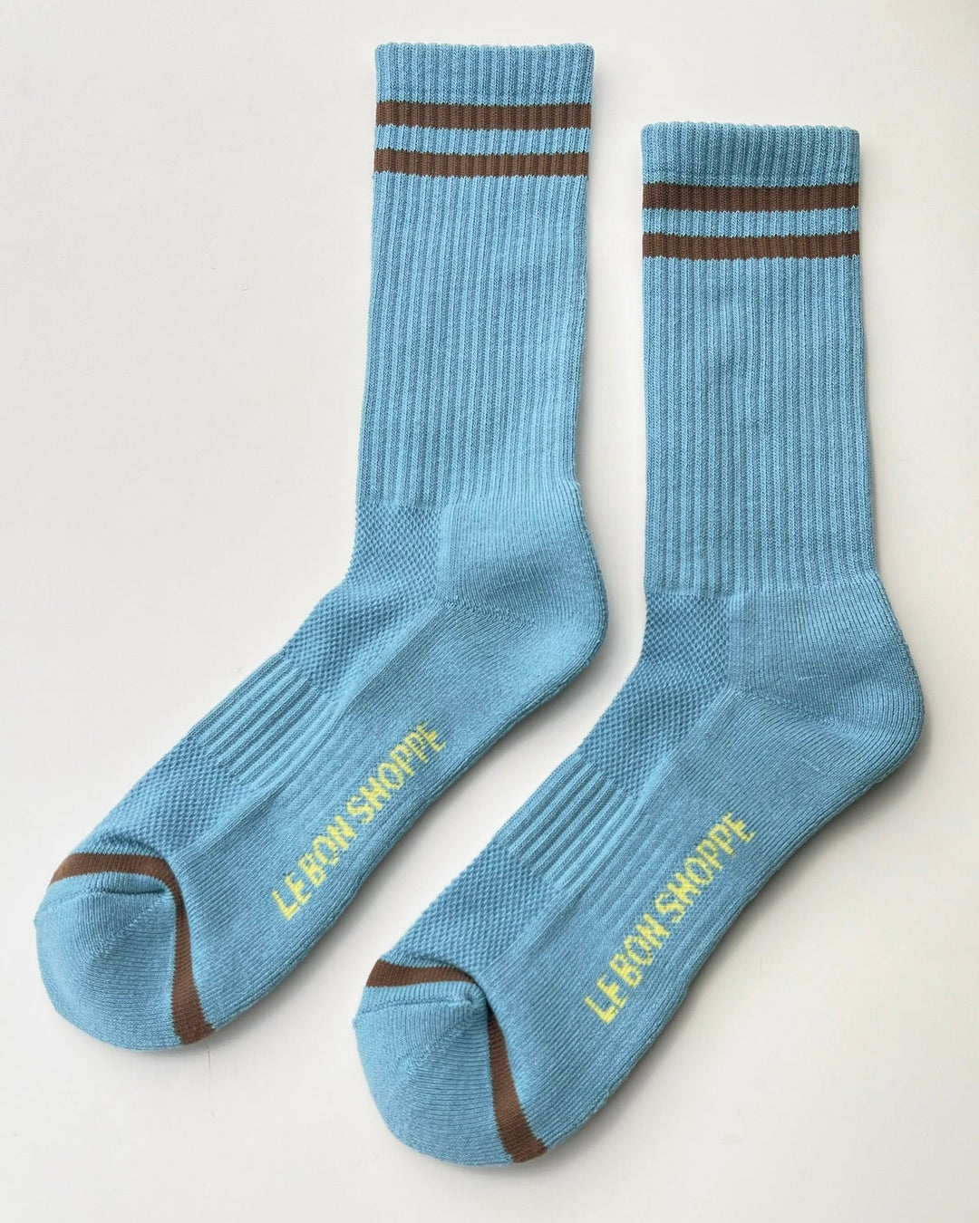 Le Bon Shoppe | Extended Boyfriend Socks | Powder Blue