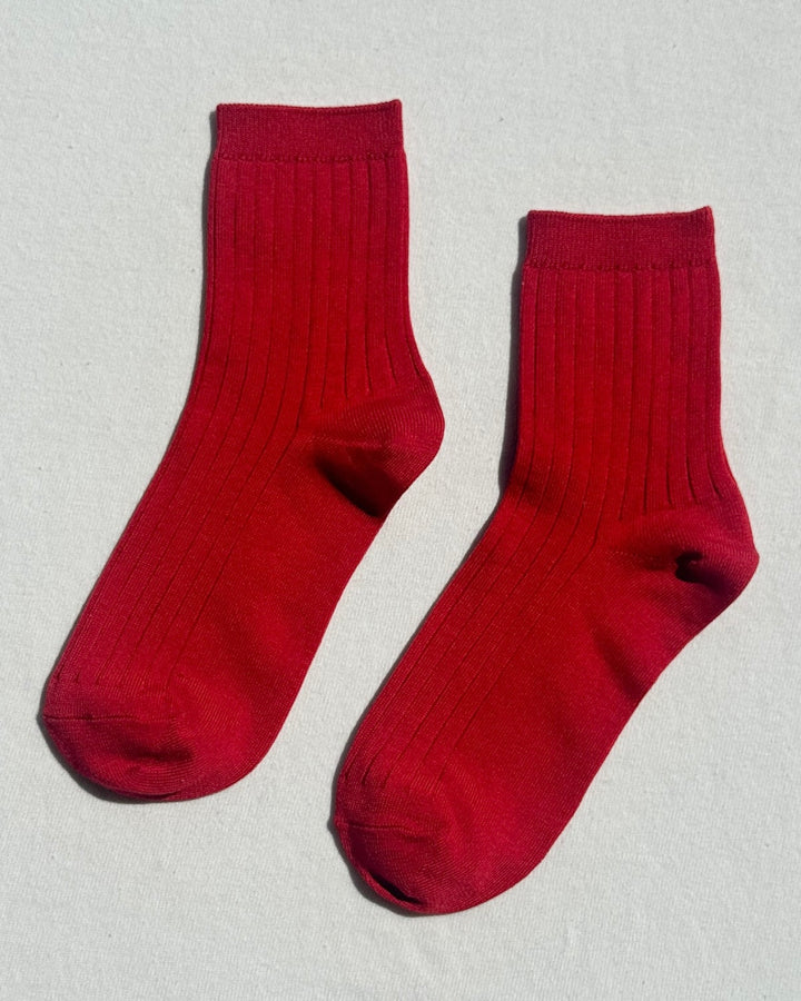 Le Bon Shoppe | Her Socks | Classic Red