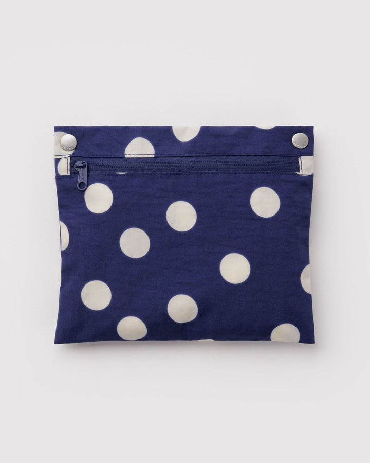 Baggu | Cloud Bag | Navy and Cream Polka Dot